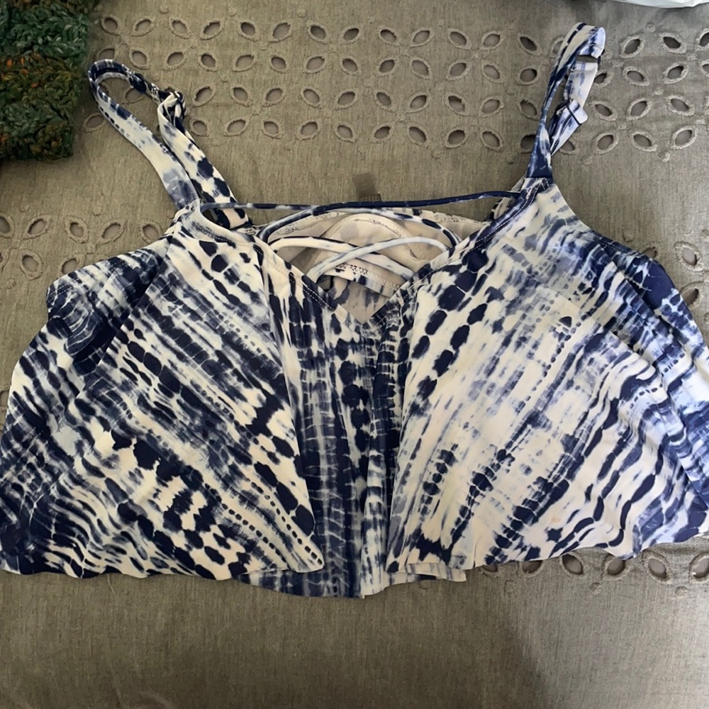 The dye bikini top